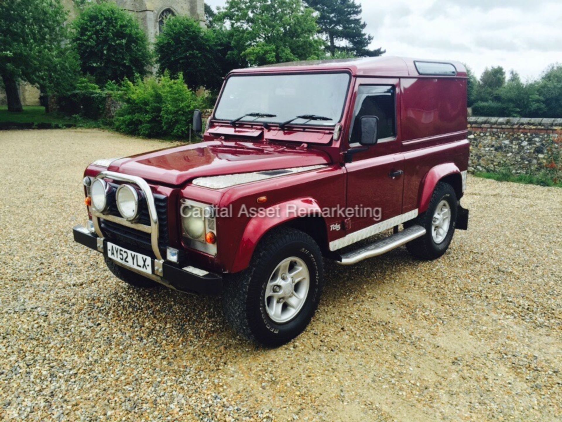 LAND ROVER DEFENDER 90 COUNTY 'TD5' (2002 - 52 REG)   **AIR CON - METALLIC**   (NO VAT - SAVE 20%)