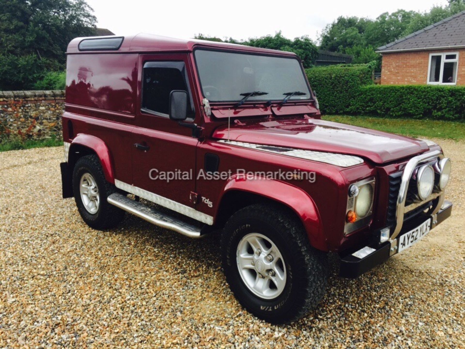 LAND ROVER DEFENDER 90 COUNTY 'TD5' (2002 - 52 REG)   **AIR CON - METALLIC**   (NO VAT - SAVE 20%) - Image 2 of 8