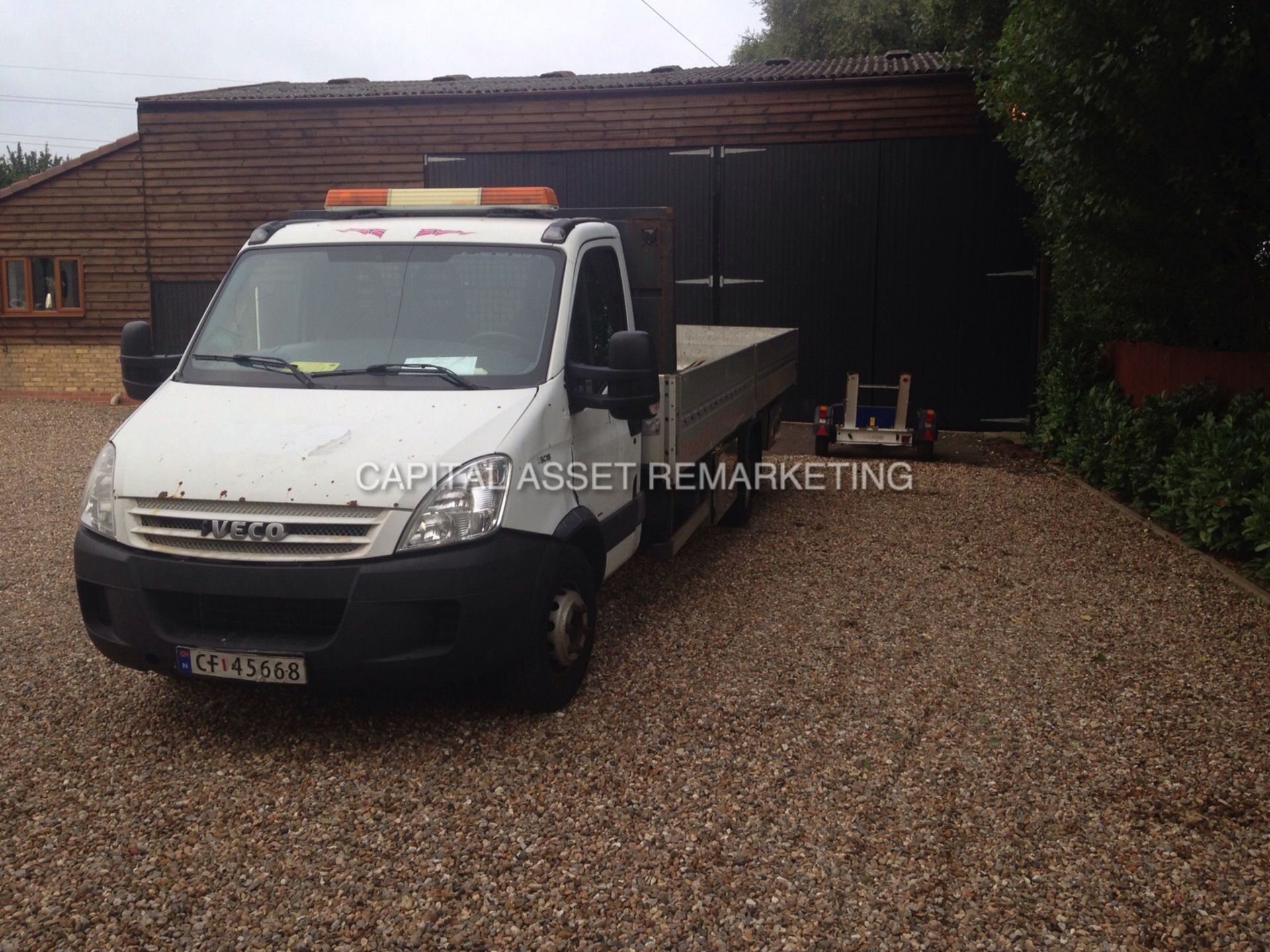 IVECO DAILY 65C18 'ALLOY DROPSIDE' (2008) 3.0 HPT - 180 BHP - 6 SPEED (LEFT HAND DRIVE) - Image 2 of 7