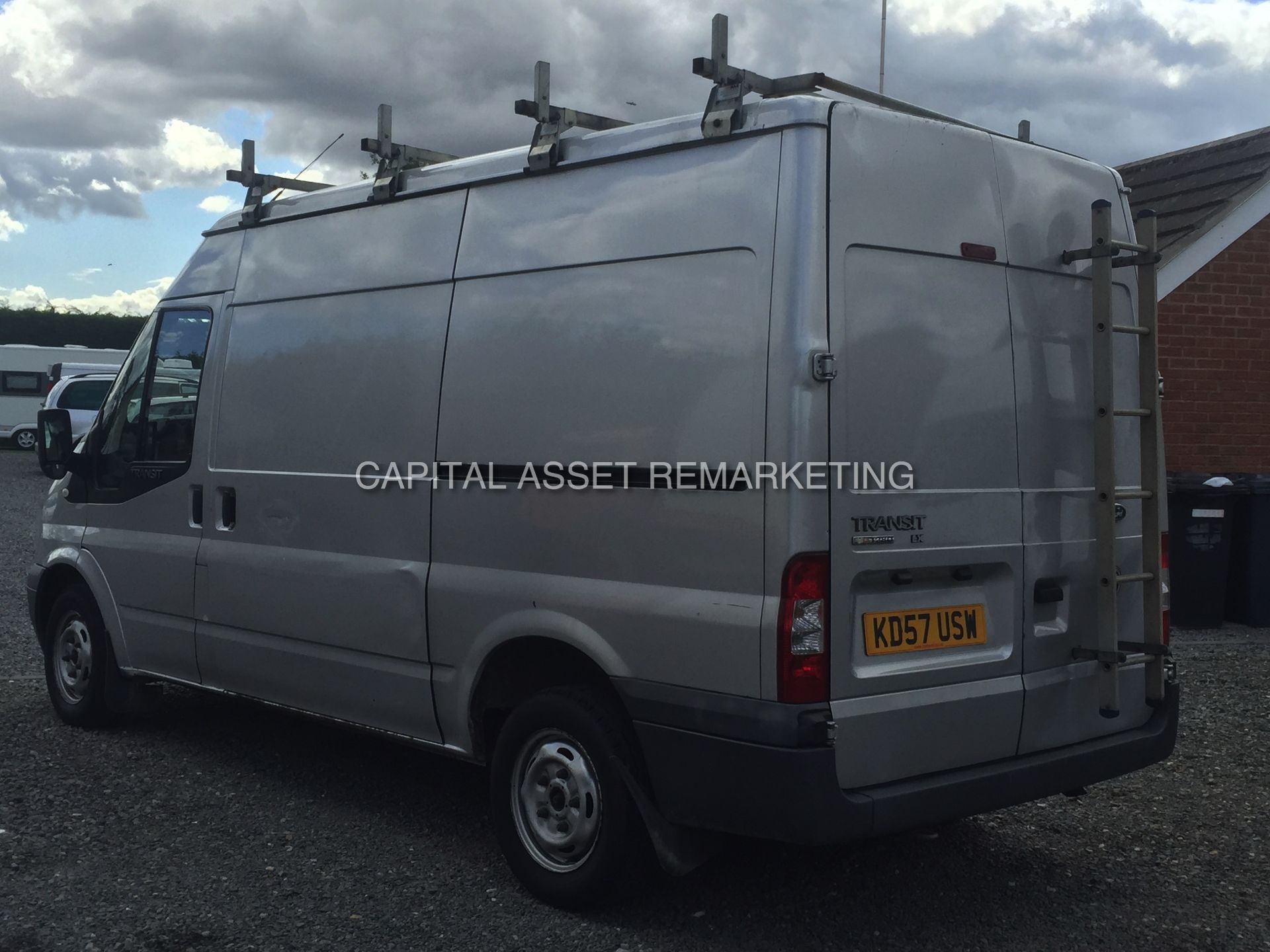 FORD TRANSIT 'LX' MWB HI-ROOF (2007 - 57 REG) 2.2 TDCI - 110 PS - 5 SPEED - Image 4 of 11