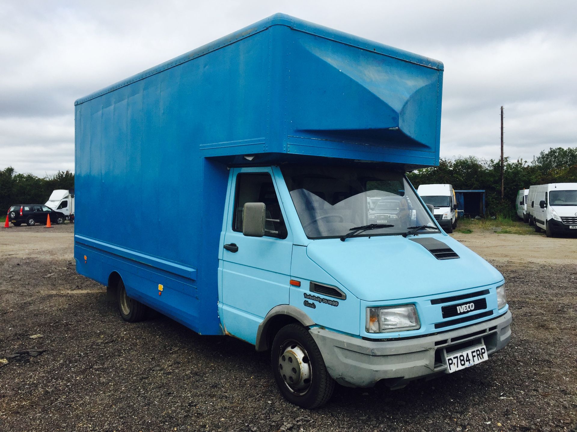 IVECO DAILY 2.8 TURBO LWB **LARGE LUTON BOX** 1996(P) REG **NO VAT TO PAY SAVE 20%** TWIN REAR AXLE