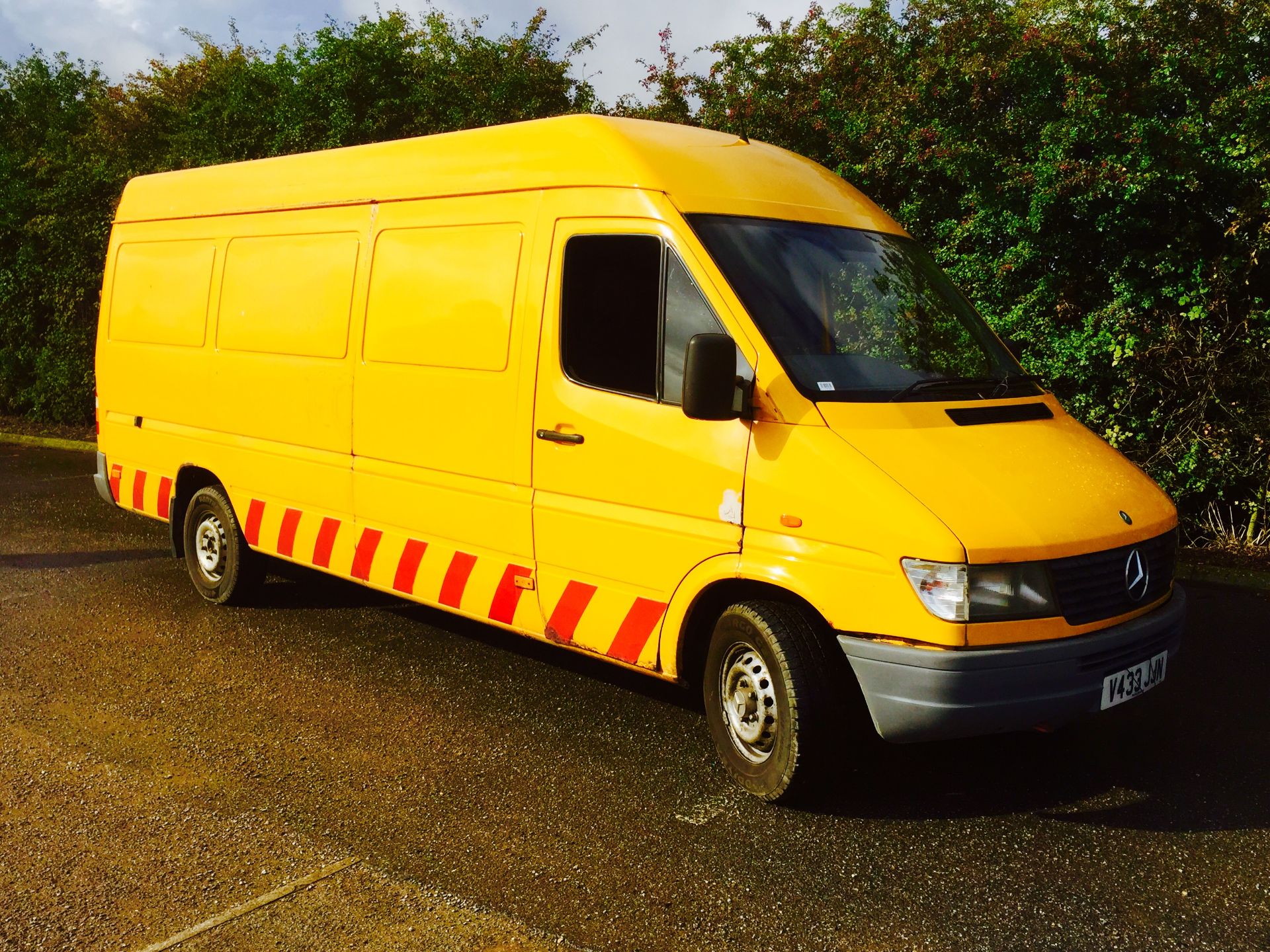 MERCEDED SPRINTER 312D 1999 (V) REG *LONG WHEEL BASE* HIGH ROOF* 3 SEATER