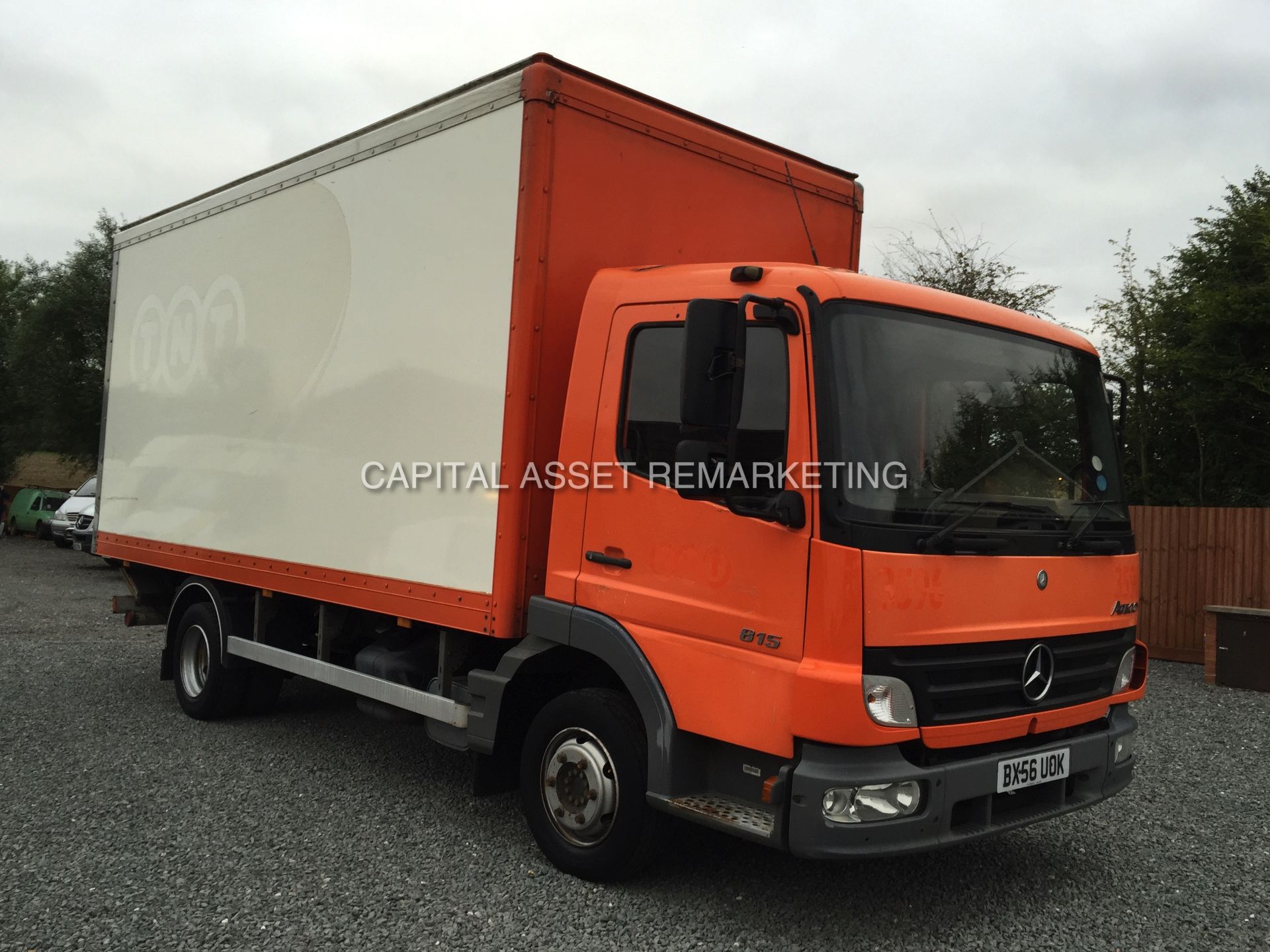 MERCEDES ATEGO 815 (2006 - 56 REG) 18 FT BOX LORRY **TUCK-AWAY TAIL LIFT**