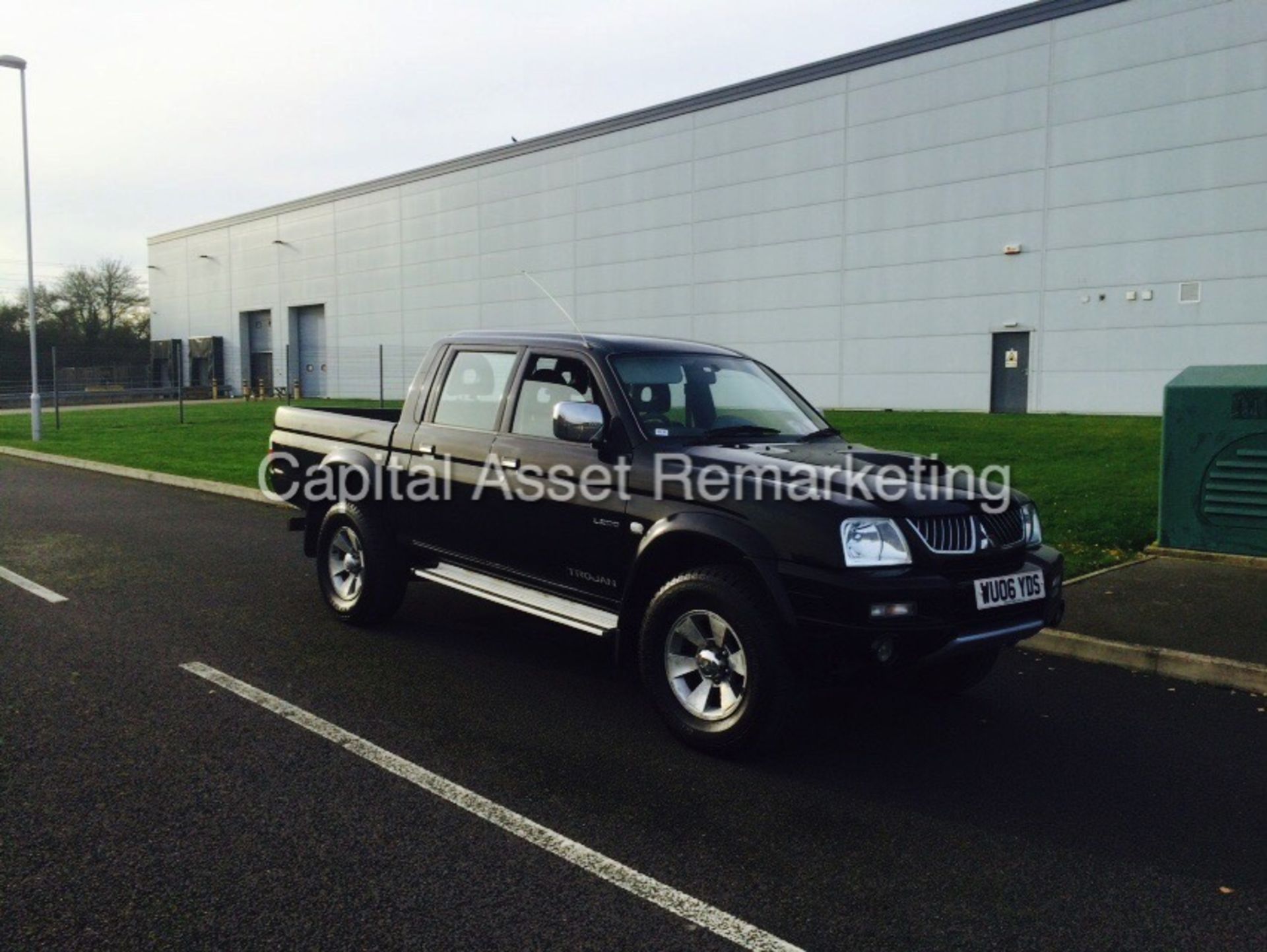 MITSUBISHI L200 2.5TD 'TROJAN BLACK EDITION' (2006 - 06 REG) DOUBLE CAB - LEATHER - ALLOYS - LOOK!