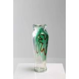 SCARPA CROCE LUIGI (1901 - 1967)
Glass vase with coloured inclusions. 
Made in the second half of