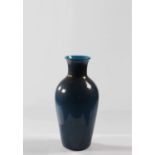 BUZZI TOMASO (1900 - 1981)
ATTRIBUTED TO. Blue cased glass vase.
Recante Murrina Bianca under the