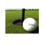 Golf 2-ball with electric buggy and Driving Range card loaded with 100 balls