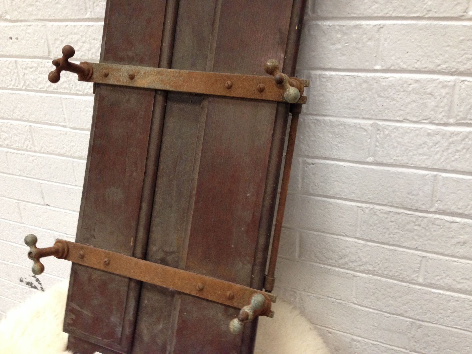 ANTIQUE WOODEN TROUSER PRESS - Image 3 of 3