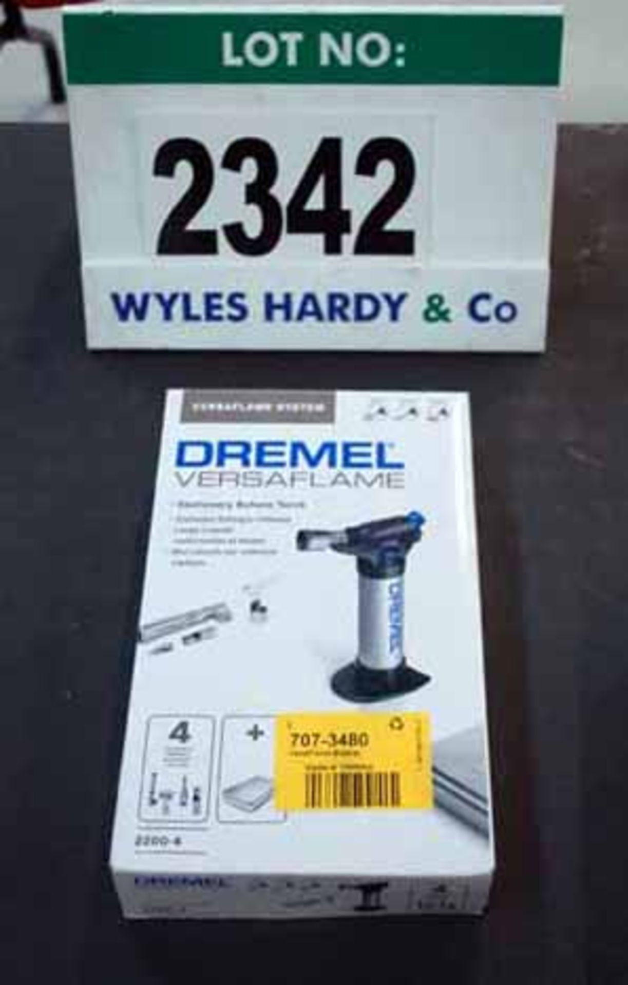 A DREMEL Versaflame Hand Held Butane Torch (Boxed)