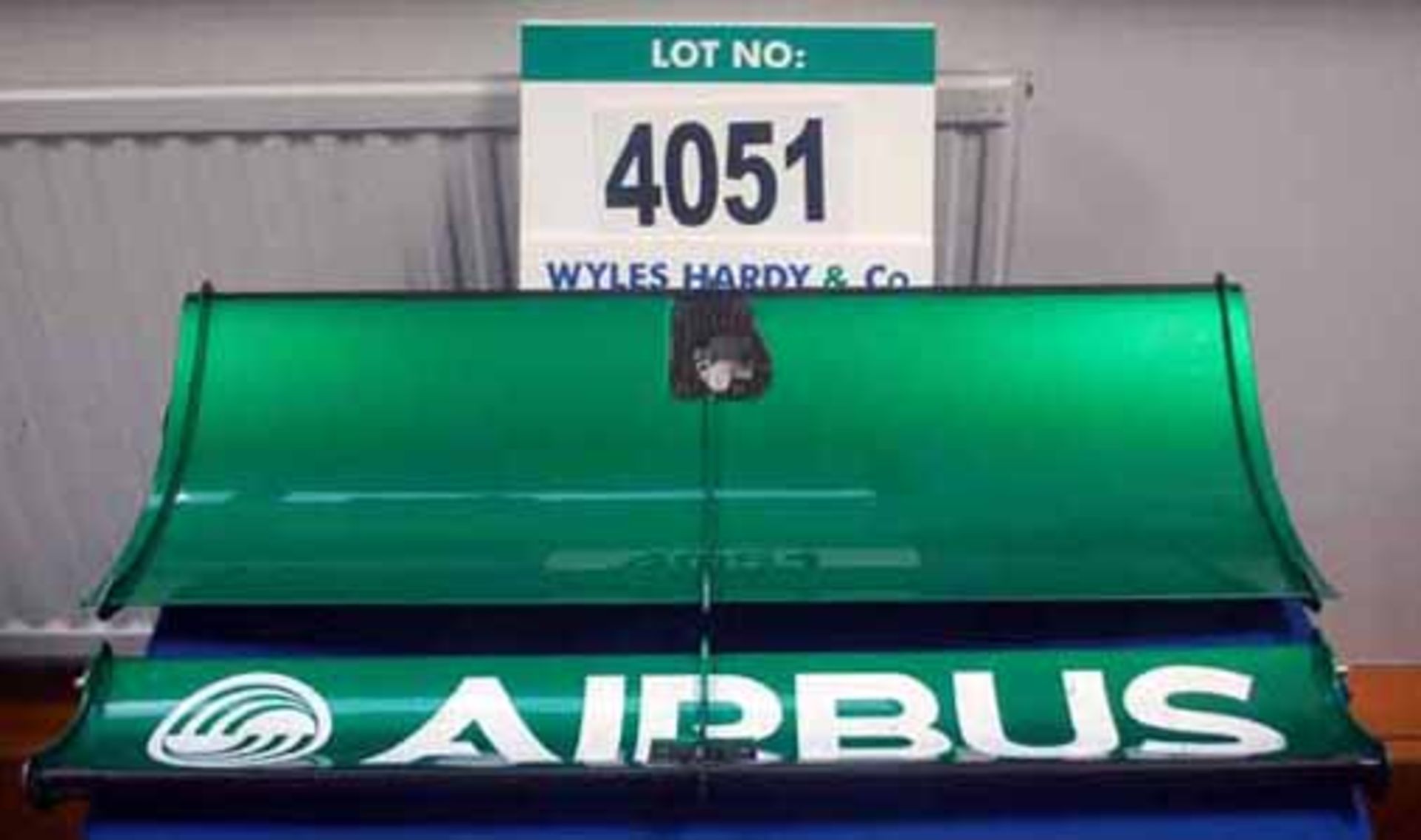 A CATERHAM F1 2013 Carbon Fibre Top Element including Main Plane & Flap with AIRBUS Sponsorship Logo