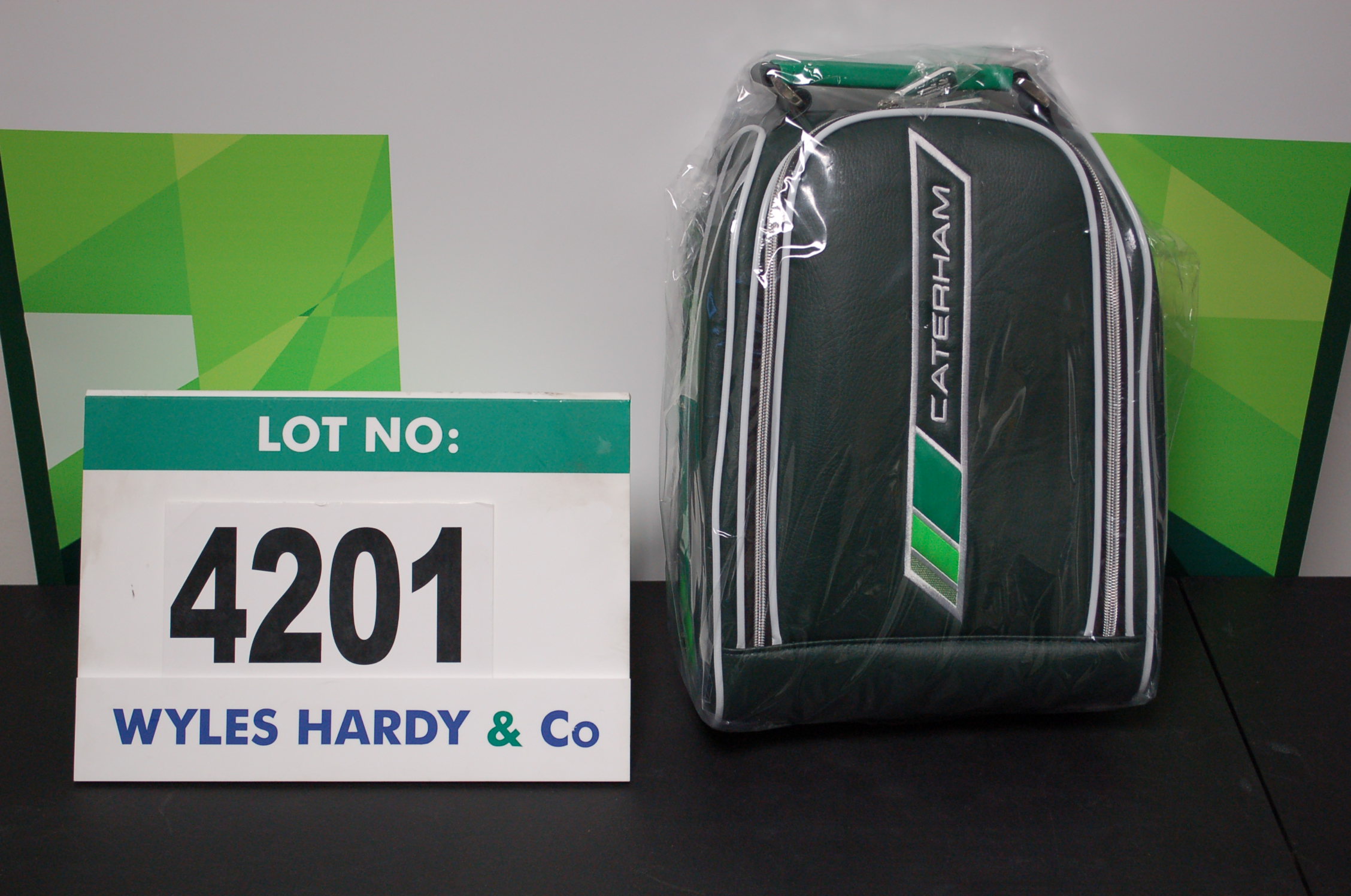 Twelve CATERHAM F1 Shoe Bags in Sealed Carton (Want it Shipped? http://bit.ly/1wIhCEv)