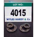 Two Ratio Pairs of LOTUS RACING 2010 XTRAC Gear Ratios (Want it Shipped? http://bit.ly/1wIhCEv)