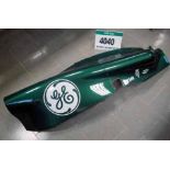 A CATERHAM F1 2012 2-Piece Left Hand Side Pod with GE, EQ8, SIBUR & Action for Road Safety