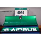 A CATERHAM F1 2013 Carbon Fibre Top Element including Main Plane & Flap with AIRBUS Sponsorship Logo