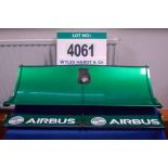 A CATERHAM F1 2013 Carbon Fibre Top Element including Main Plane & Flap with AIRBUS Sponsorship Logo