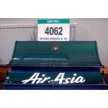 A CATERHAM F1 2013 Carbon Fibre Top Element including Main Plane & Flap with AIR ASIA & GE