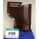 A CATERHAM F1 2014 Carbon Fibre Left Hand Rear Wing End Plate, Unpainted & Unfinished (Want it