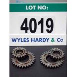 Two Ratio Pairs of LOTUS RACING 2010 XTRAC Gear Ratios (Want it Shipped? http://bit.ly/1wIhCEv)