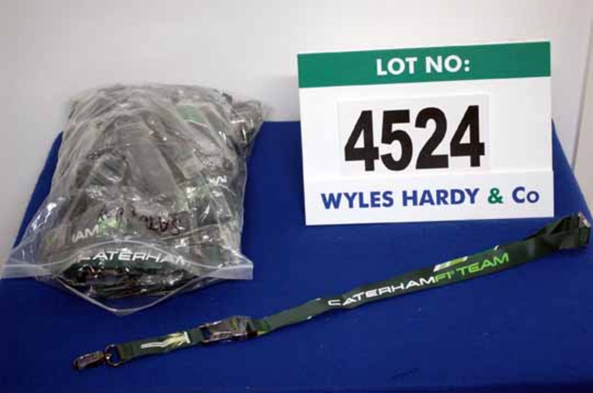 A Quantity (Approx. Eighty) CATERHAM F1 Lanyards (Want it Shipped? http://bit.ly/1wIhCEv)