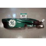 A CATERHAM F1 2012 2-Piece Left Hand Side Pod with GE, EQ8, SIBUR & Action for Road Safety