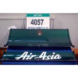 A CATERHAM F1 2013 Carbon Fibre Top Element including Main Plane & Flap with AIR ASIA & GE