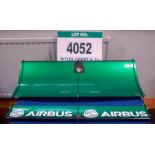 A CATERHAM F1 2013 Carbon Fibre Top Element including Main Plane & Flap with AIRBUS Sponsorship Logo