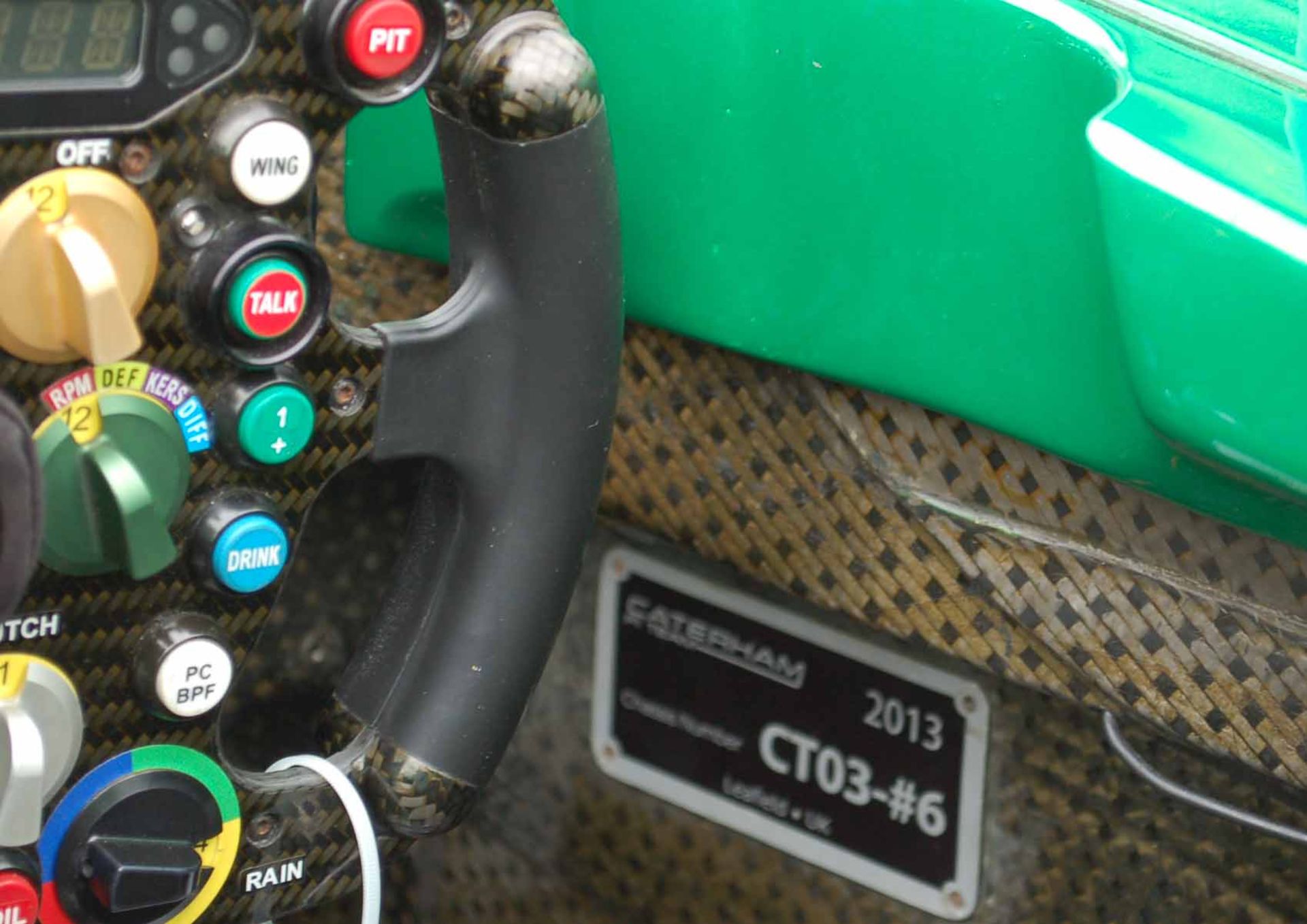 A CATERHAM F1 2013 Formula 1 Full Rolling Chassis Show Car, Chassis No. CT03-6 - Image 8 of 8