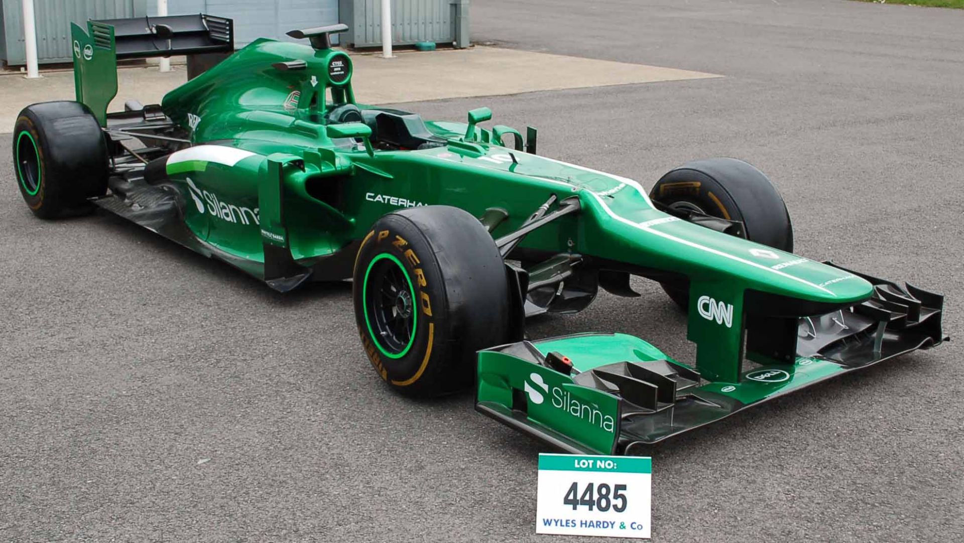 A CATERHAM F1 2013 Formula 1 Full Rolling Chassis, Chassis No. CT03-5 (No Engine or Gearbox),