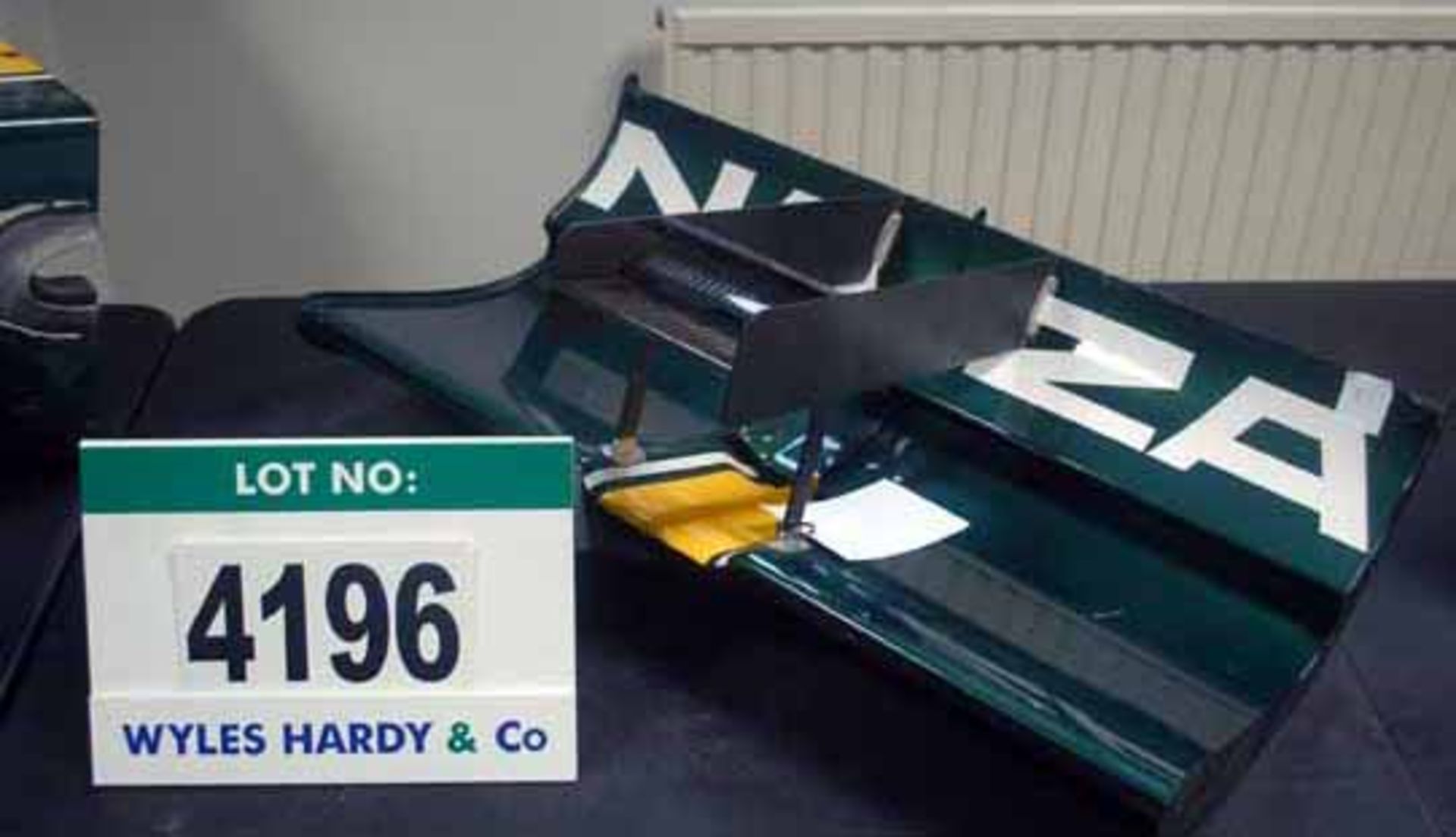 A LOTUS RACING T127 Carbon Fibre Rear Wing Main Plane (Scratched) (Want it Shipped? http://bit.ly/