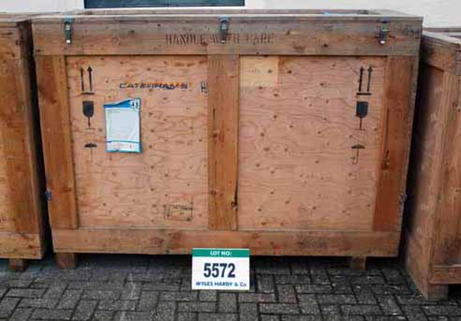 A Wooden Forkliftable Transport Crate, Approx. 1910mm x 770mm x 1390mm (Want it Shipped? http://