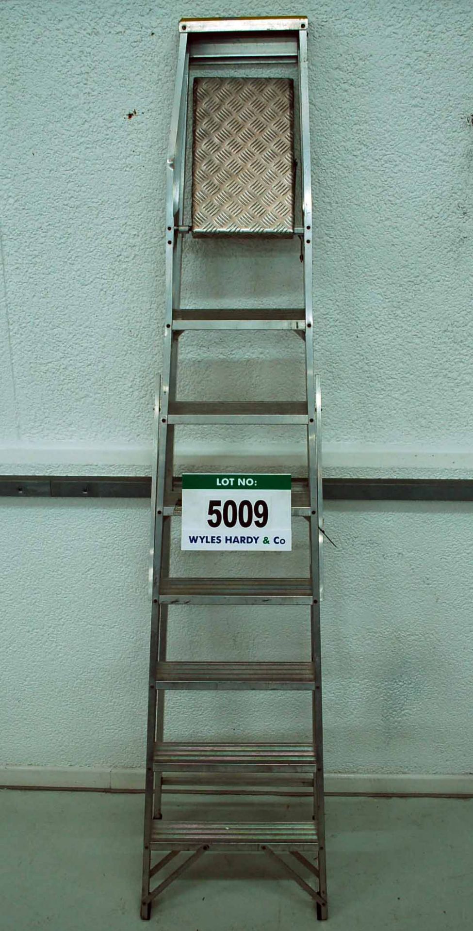 An Alloy 8-Tread Step Ladder (Want it Shipped? http://bit.ly/1wIhCEv)