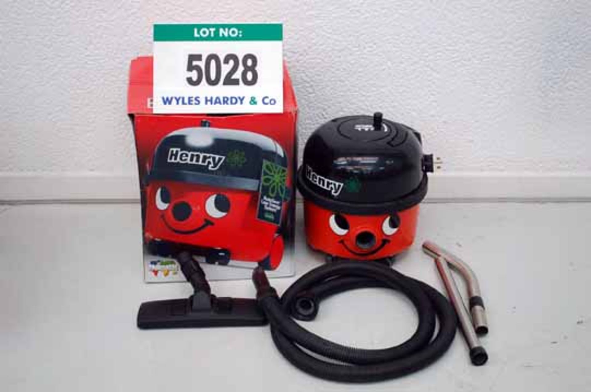 Two NUMATIC HVR 200A Henry Commercial Vacuum Cleaners (240V) each in Box (Note DOLAV Not Included