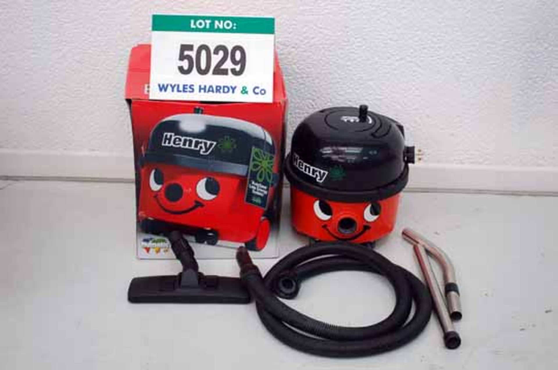 Two NUMATIC HVR 200A Henry Commercial Vacuum Cleaners (240V) each in Box (Note DOLAV Not Included