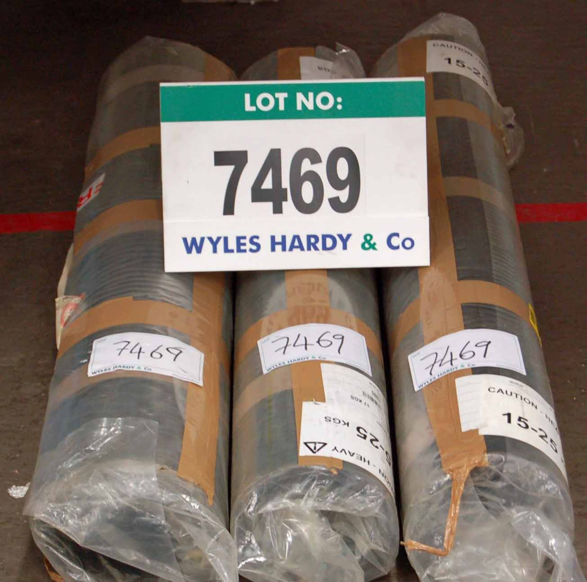Three Rolls of COBRA Switch Black Matting 1.2M x 1M x 9mm (15Kg each Roll)  Want it shipped?