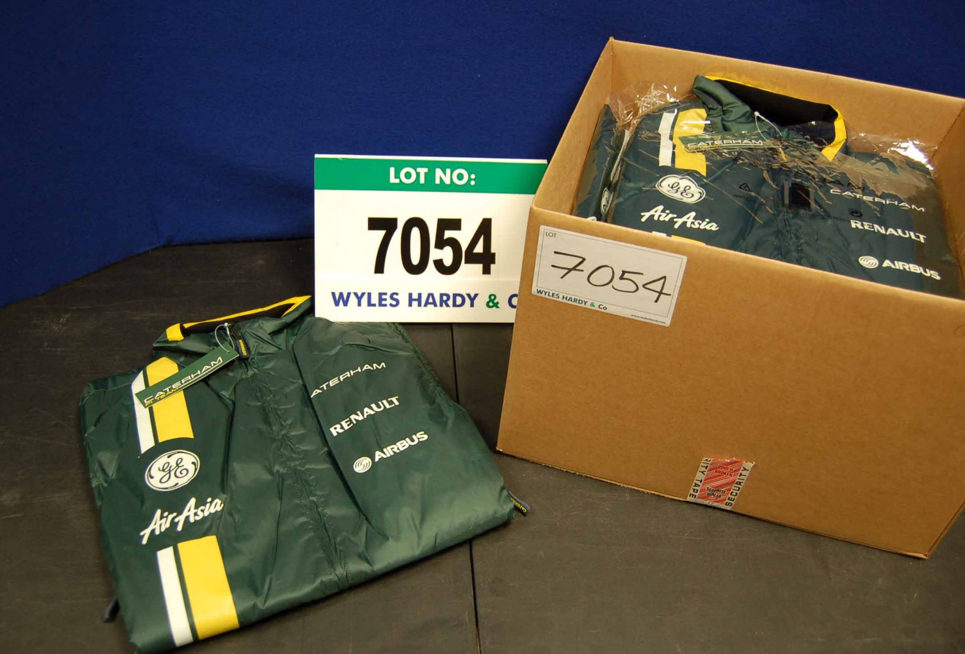 Ten CATERHAM F1 Team Wear Gilets, Size M  Want it shipped?