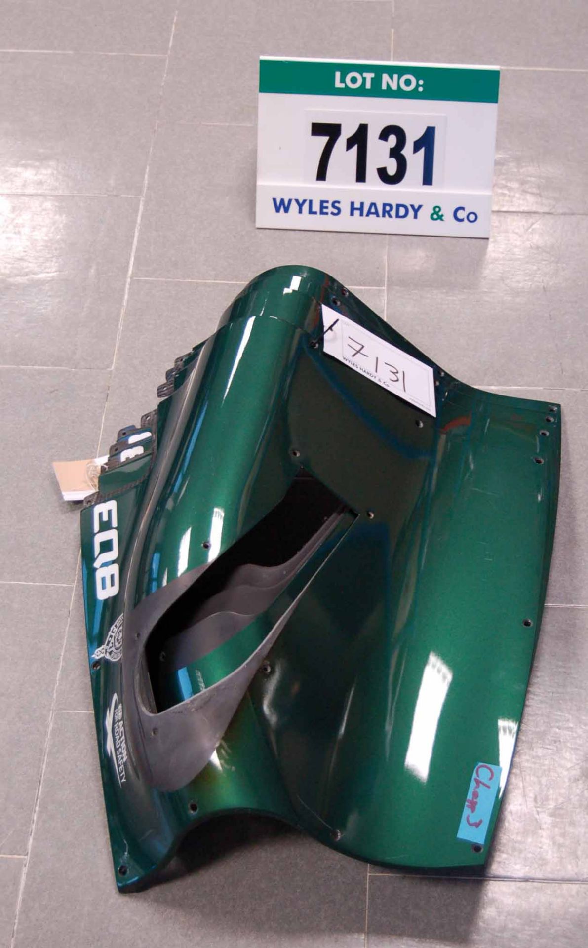 Four CATERHAM F1 2012 Carbon Fibre Left Hand Rear Side Pod Sections with EQ8 & Action for Road