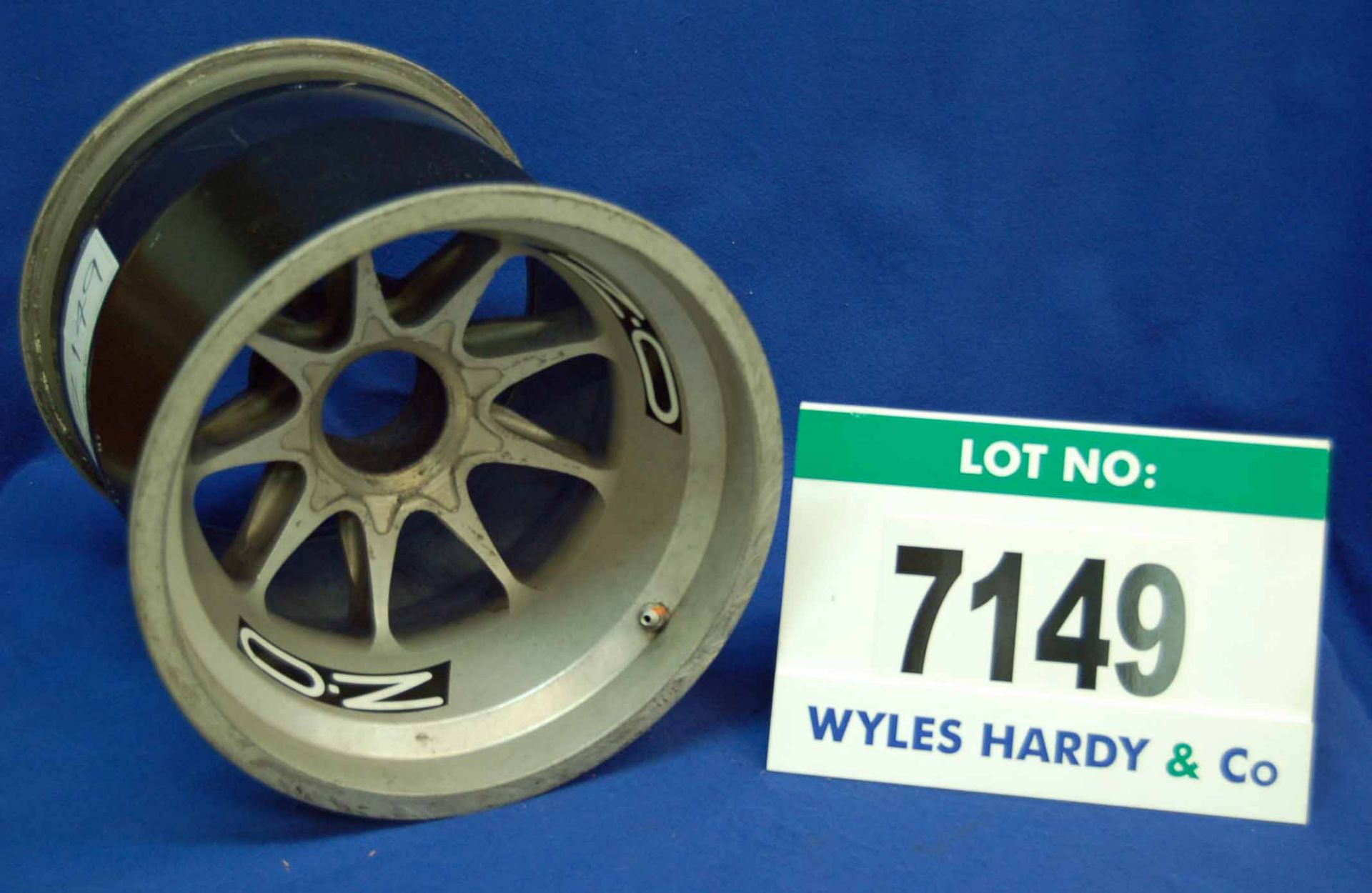 An OZ CATERHAM F1 2014 Rear Wheel Rim - Memorabilia Only  Want it shipped?