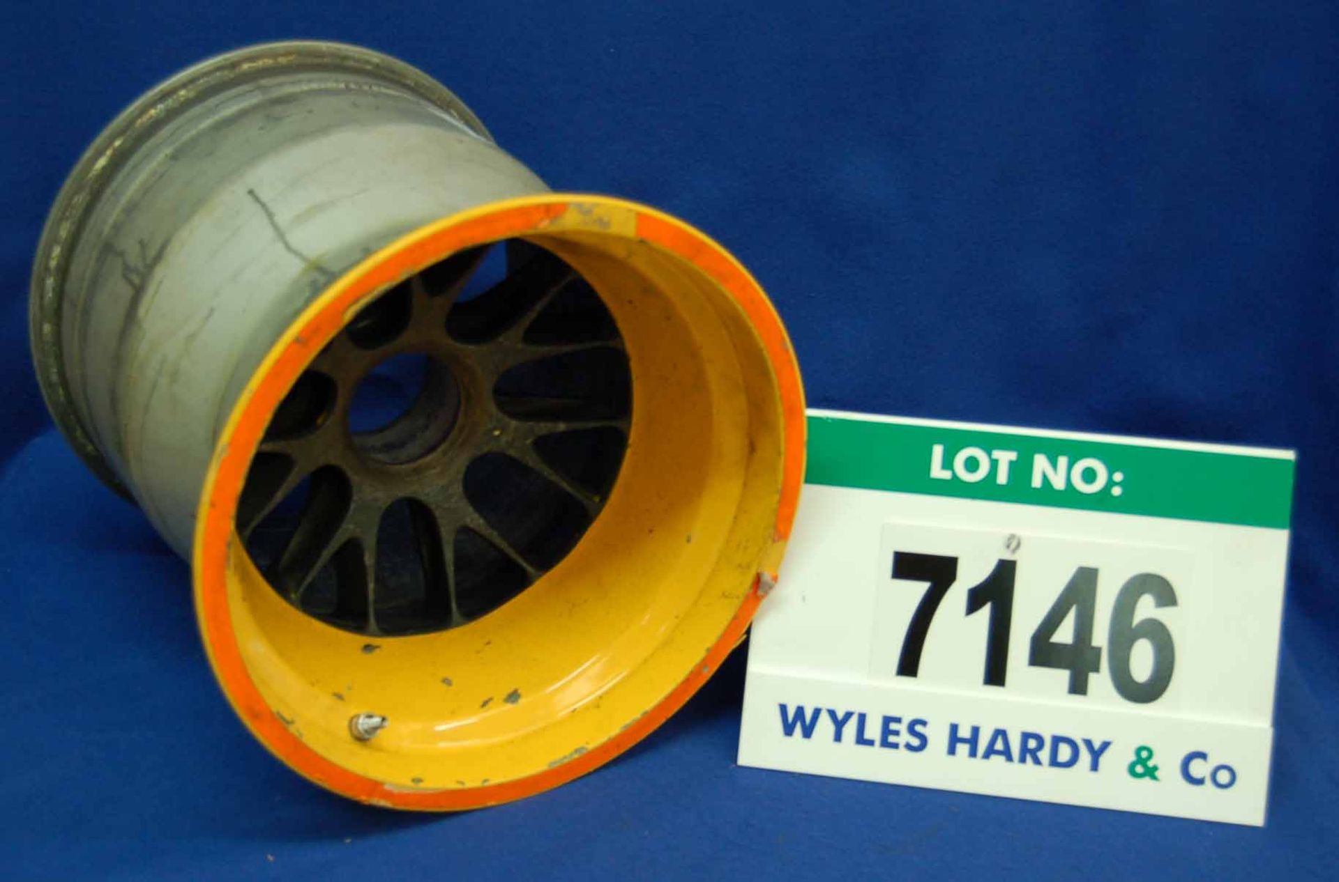 A BBS LOTUS RACING F1 2010 Rear Wheel Rim - Memorabilia Only  Want it shipped?