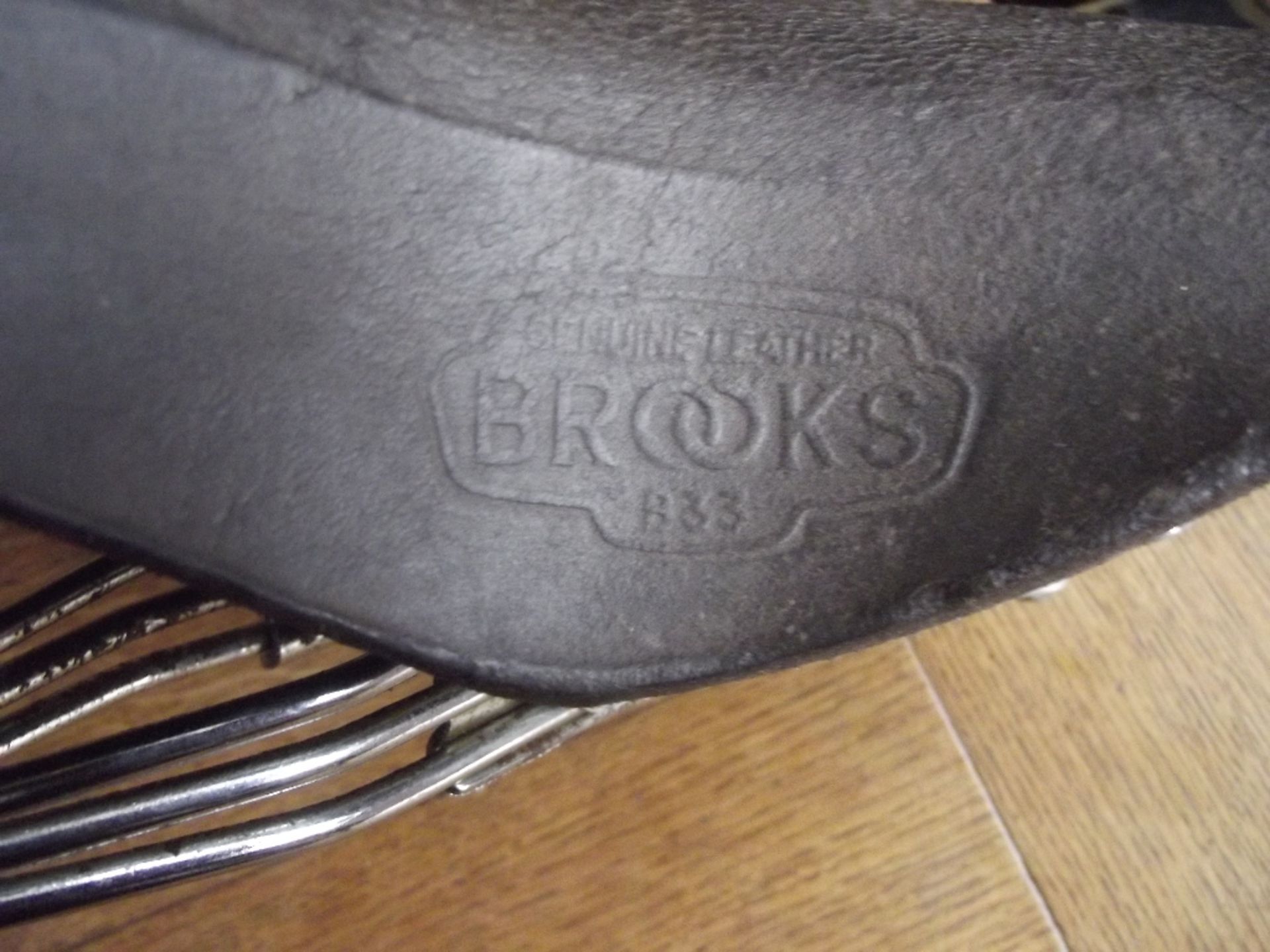 A Brooks leather saddle, approximately 1 - Image 3 of 3