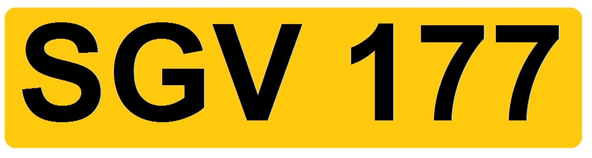 A cherished registration number, ***SGV