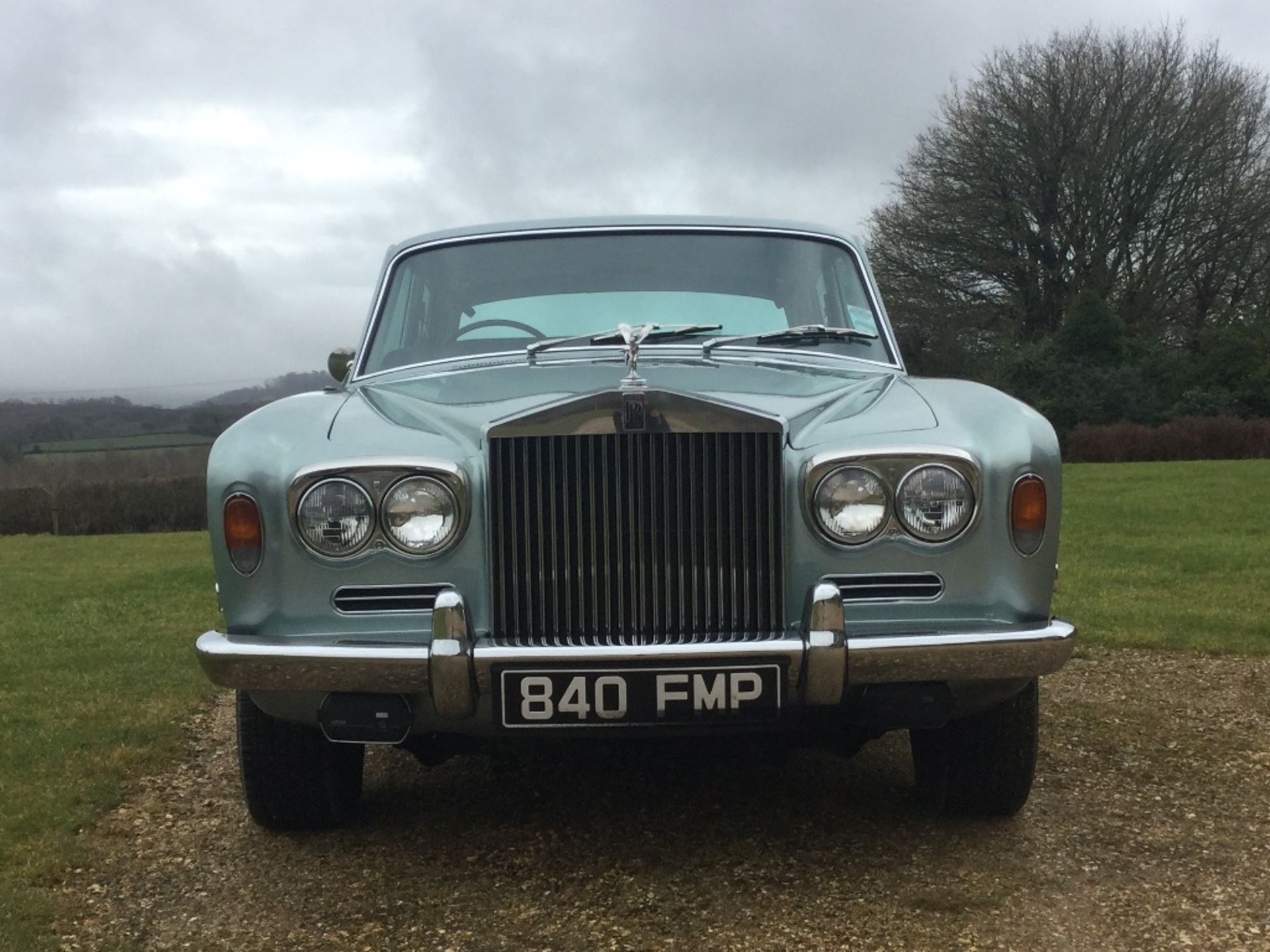 A 1973 Rolls Royce Silver Shadow I, registration number 840 FMP, opalescent silver blue metallic. - Image 3 of 5