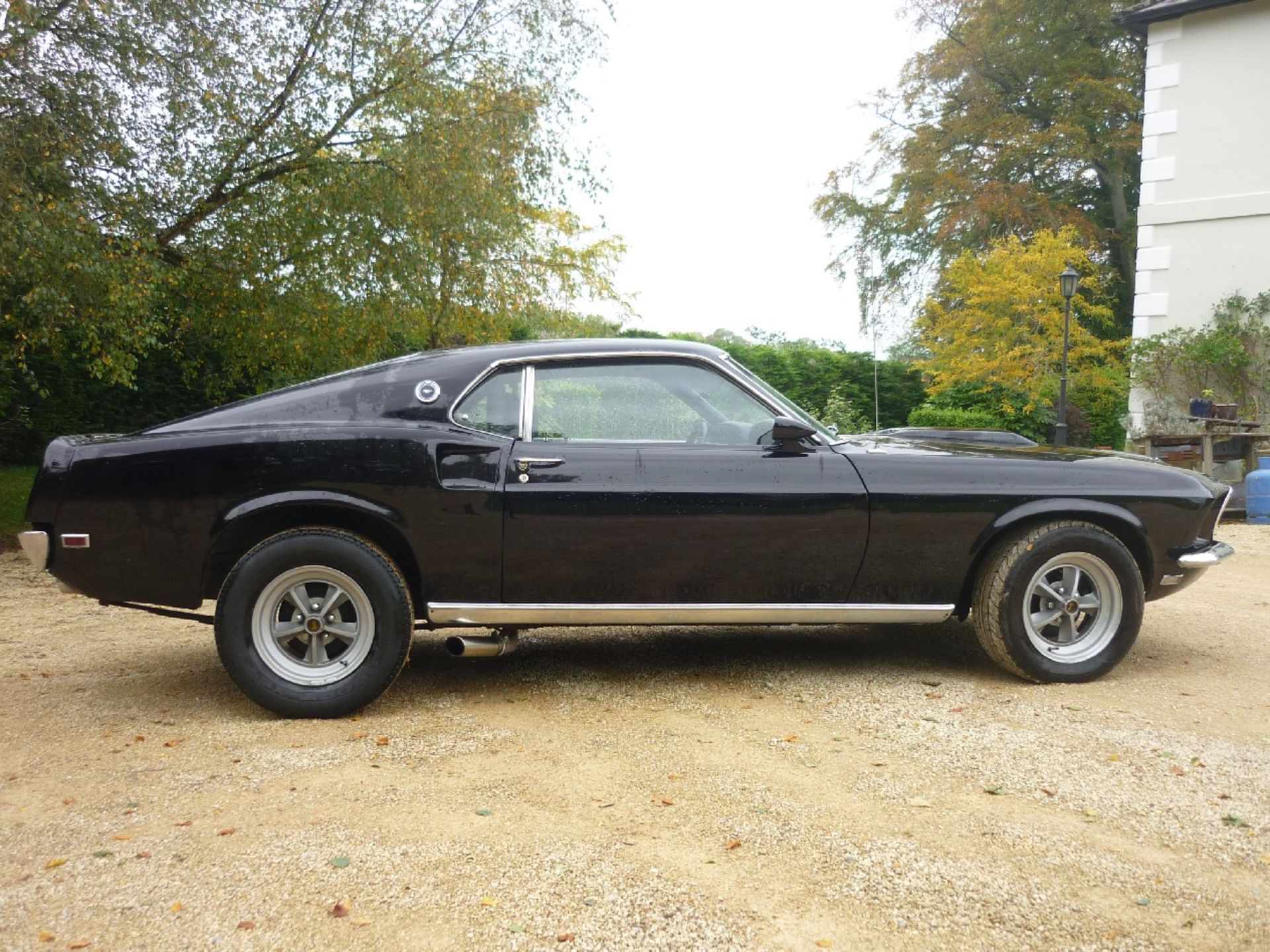 A 1969 Ford Mustang Fastback 351, registration number BWA 691G, chassis number 9T02H185415, black - Image 5 of 6