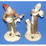 A pair of Worcester porcelain figures, o