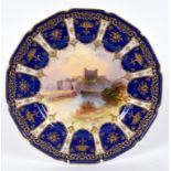 A Royal Doulton plate, Chepstow Castle,