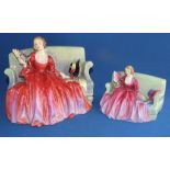 A Royal Doulton figure, Sweet and Twenty