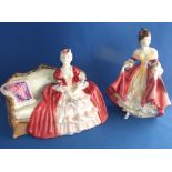 A Royal Doulton figure, Belle O' The Bal