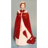 A Royal Worcester figure, The Queen's 80th Birthday 2006,