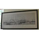 A print, View of Cape Town,