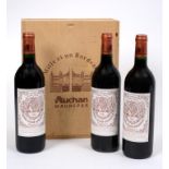 Three bottles of Pichon Longueville, 1993,