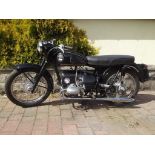 A 1957 Velocette Valiant, registration number RAS 668, frame number 1372/33, engine number V2001539,